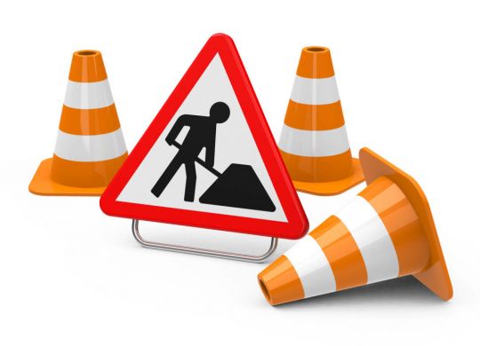 Image travaux route