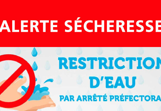 Restrictions eau 2
