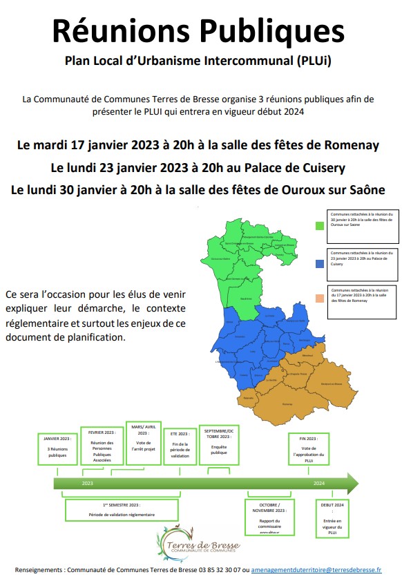 PLUi réunions publiques
