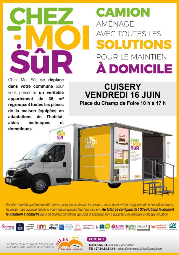 Affiche "Chez Moi Sûr" 2023
