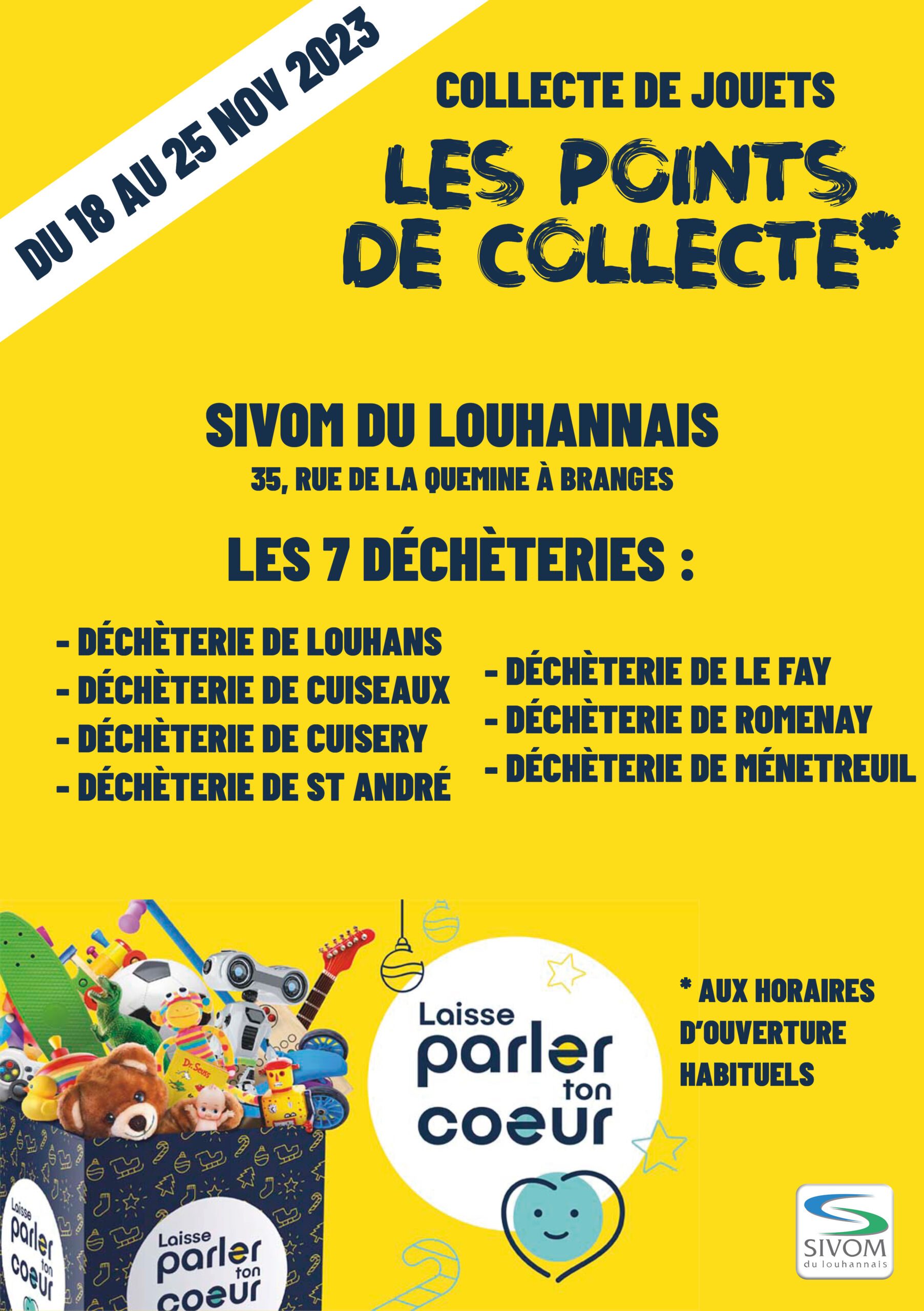 SIVOM Affiche Jouets 2023