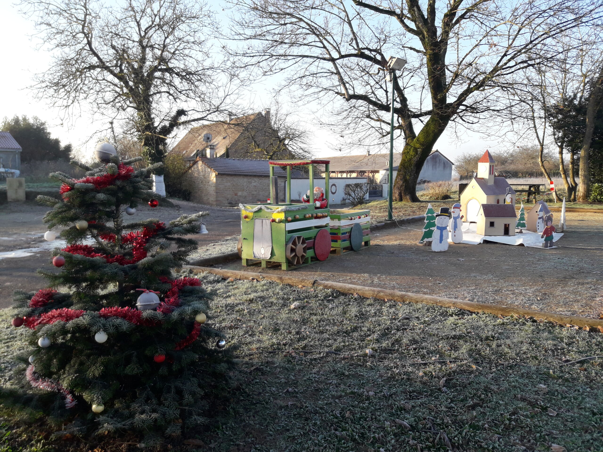 Décos Noël Terrain 2023