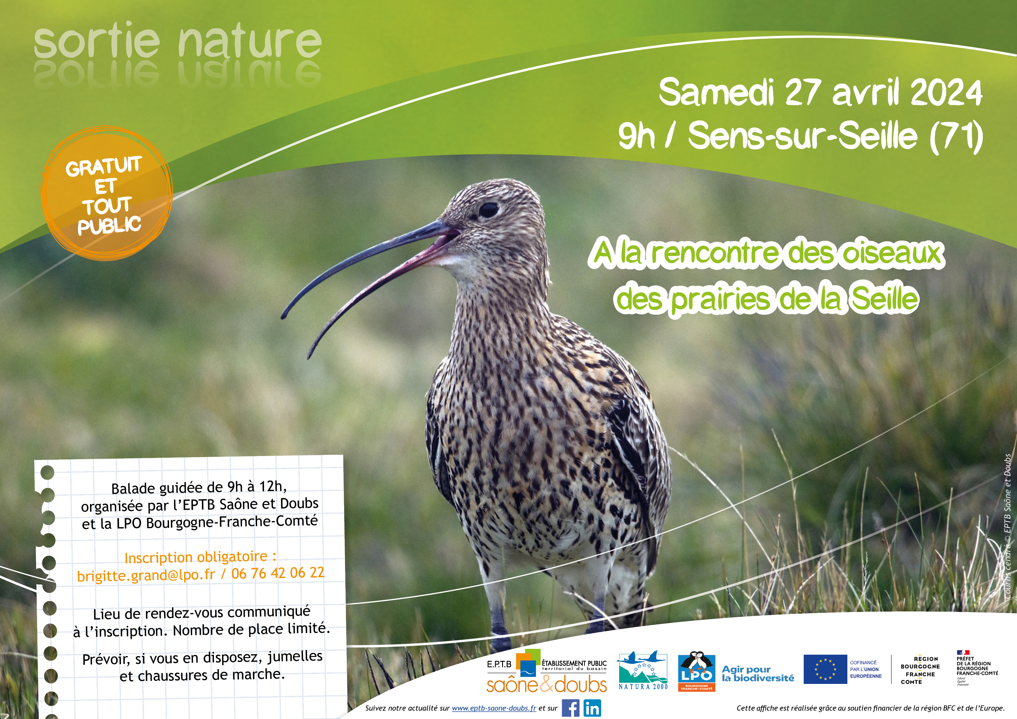 Affiche sortie Natura 2000