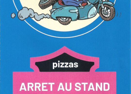 Tract Pizzas Arrêt au Stand - 2025