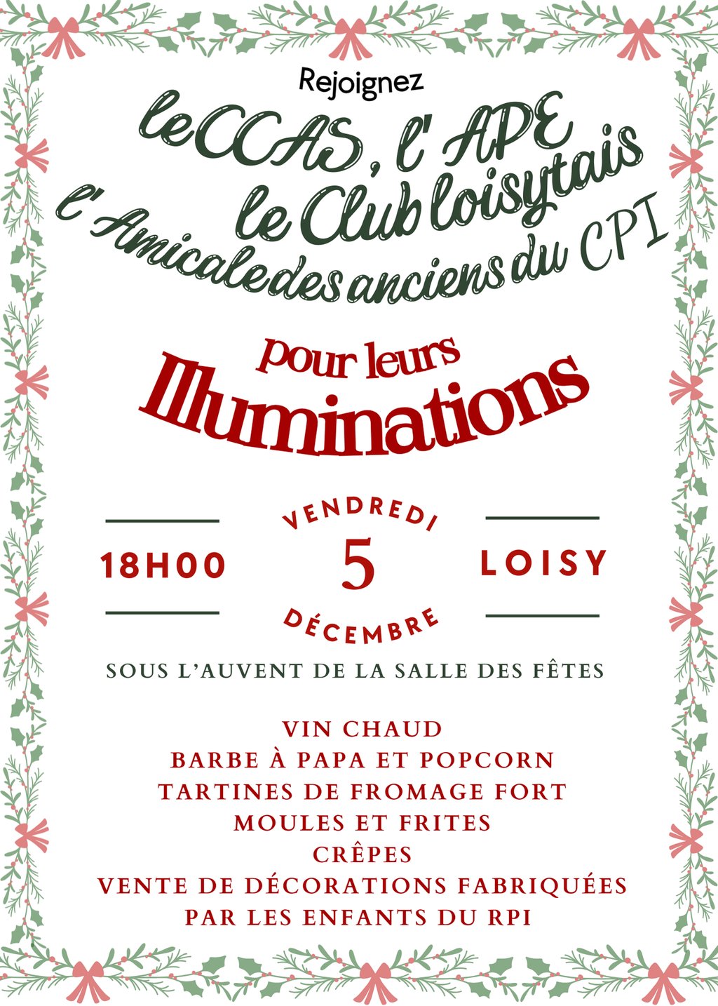 Affiche APE Illuminations - 2025 Affiche APE Illuminations - 2025