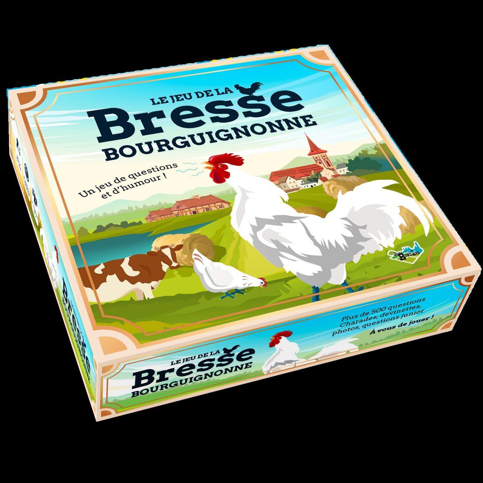 « Jeu Bordier » sur la Bresse Bourguignonne