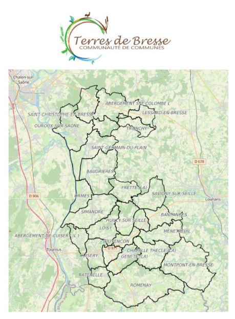 TAD Terres de Bresse Carte - 2026