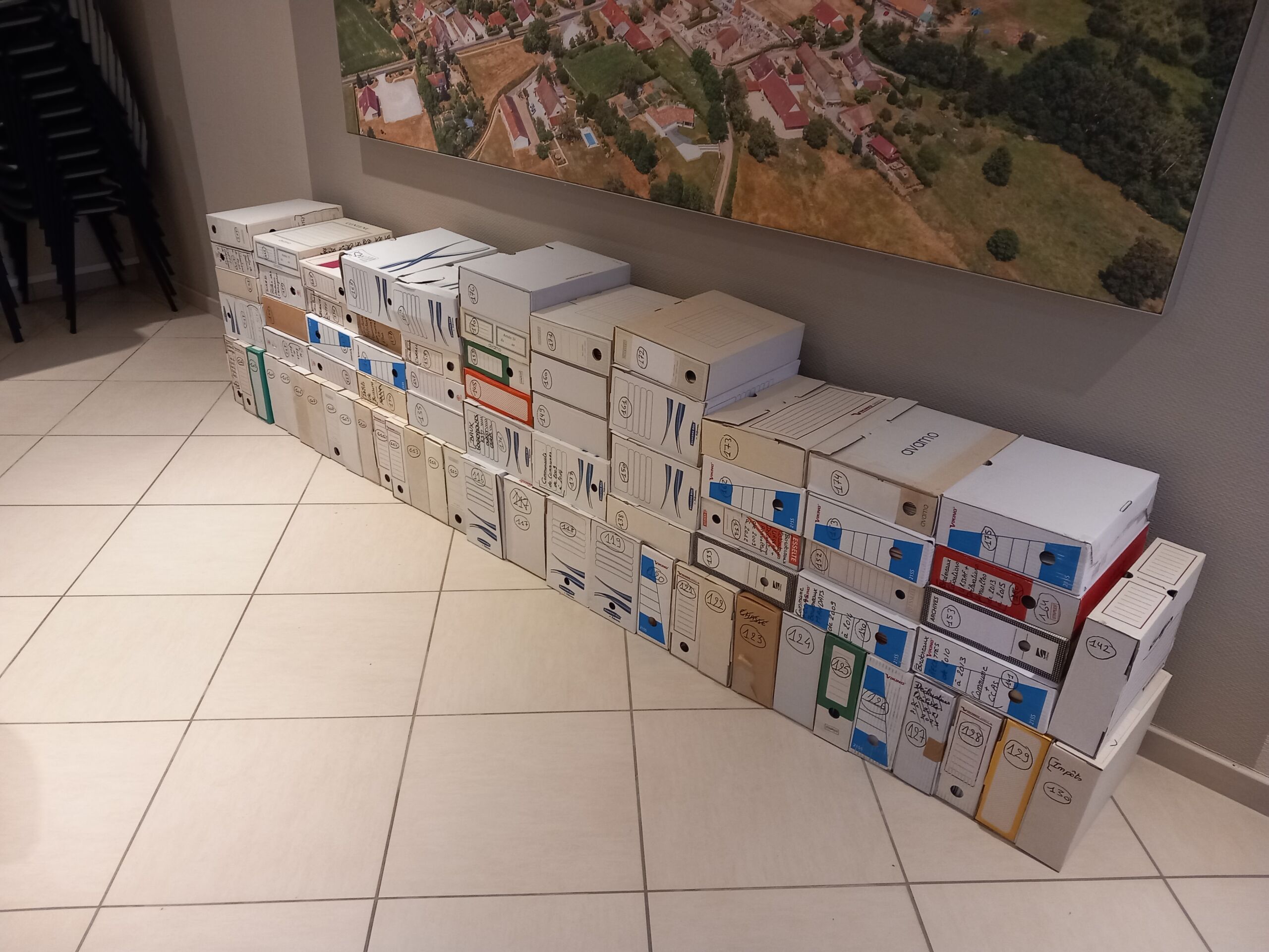 Pilon archives à détruire - 2026